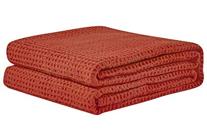 Waffle Weave Bed Blanket